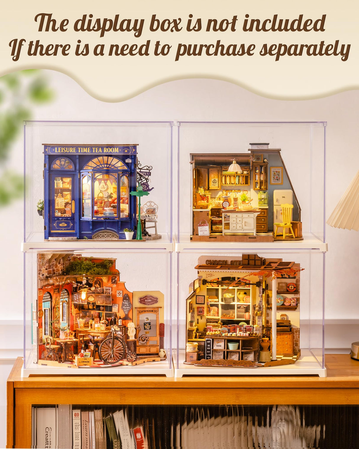 Rolife DIY Miniature House Kit Henry's Chocolate Shop, Tiny House Book Nook for Bookshelf Decor, 3D Puzzles Model Building Kits for Teens, Birthday Gifts/Craft Kits for Girls Boys (Henry's Chocolate) Rolife