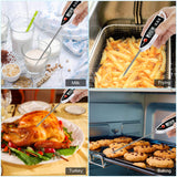 Meat Food Thermometer, Digital Candy Cooking Thermometer, Kitchen Cooking Thermometer Instant Read for BBQ Grill, Oil, Milk, Bath Water, Deep Fry, Candle Temperature AimmiNate