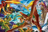 It's A Dragon's World Fantasy Puzzle | Challenging 1000 Piece Jigsaw Puzzle for Adults and Kids | Magic-Themed Brain Teaser | Fun Game Night Activity | Gift for Puzzle Enthusiasts | 28 x 20 Inches Toynk