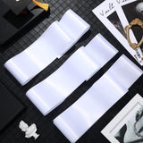 Geyoga 48 Pieces Class of 2025 Sash Satin Sashes Pageant Sashes Plain Sashes for DIY Wedding Birthday Party Supplies Decor(White) Geyoga