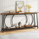 Tribesigns 70.9 Inch Console Table with Storage Extra Long Narrow Console Table Couch Console Table Behind Sofa Entryway Table Home Furniture TV Stand Hallway Table for Entryway Living Room Tribesigns