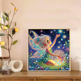 5D Special Shape Diamond Art Kits for Beginners, Diamond Painting Kits for Adults, Crystal Rhinestones Diamond Painting for Home Wall Decoration Gift 12×12 inch/30×30 cm, Starry Night Enchantment AiYuanzsh