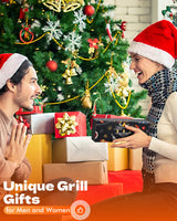 Grilling Gifts for Men Smoker Accessories - Silicone Basting Brush for Cooking All in One Oil Brush Cool Kitchen Gadgets Unique Gifts for Dad Son Grandfather Wife Fun Cooking Supplies SOOFUN