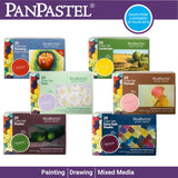 PanPastel Artist Pastels by GOLDEN, Painting Set, 20 Color, Professional Artist Pastels, Unique Pan Format (cake-like) PanPastel