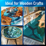 Deep Pour Epoxy Resin Kit 3 Gallon, Casting Resin Epoxy 2:1 for 2-4 inch Depth, Clear Crystal resina epoxica for Art Craft, River Table, Bar Top, Wood Bond Craftor