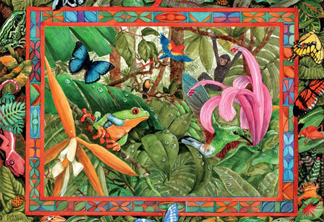 Ceaco - Parker Fulton - Delightful Rainforest - 2000 Piece Jigsaw Puzzle Ceaco