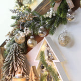 Sea Team 60 mm/2.36 Inch Set of Colourful and Sparkling Painted Ornaments and Hanging Baubles for Christmas Tree – 30 Pieces Sea Team