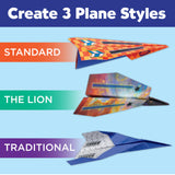 Creativity for Kids Paper Airplane Squadron - Create 20 Paper Airplanes, Crafts for Boys and Girls, Stocking Stuffers and Gift for Boys, Kids Activities (Ages 6+) Faber-Castell