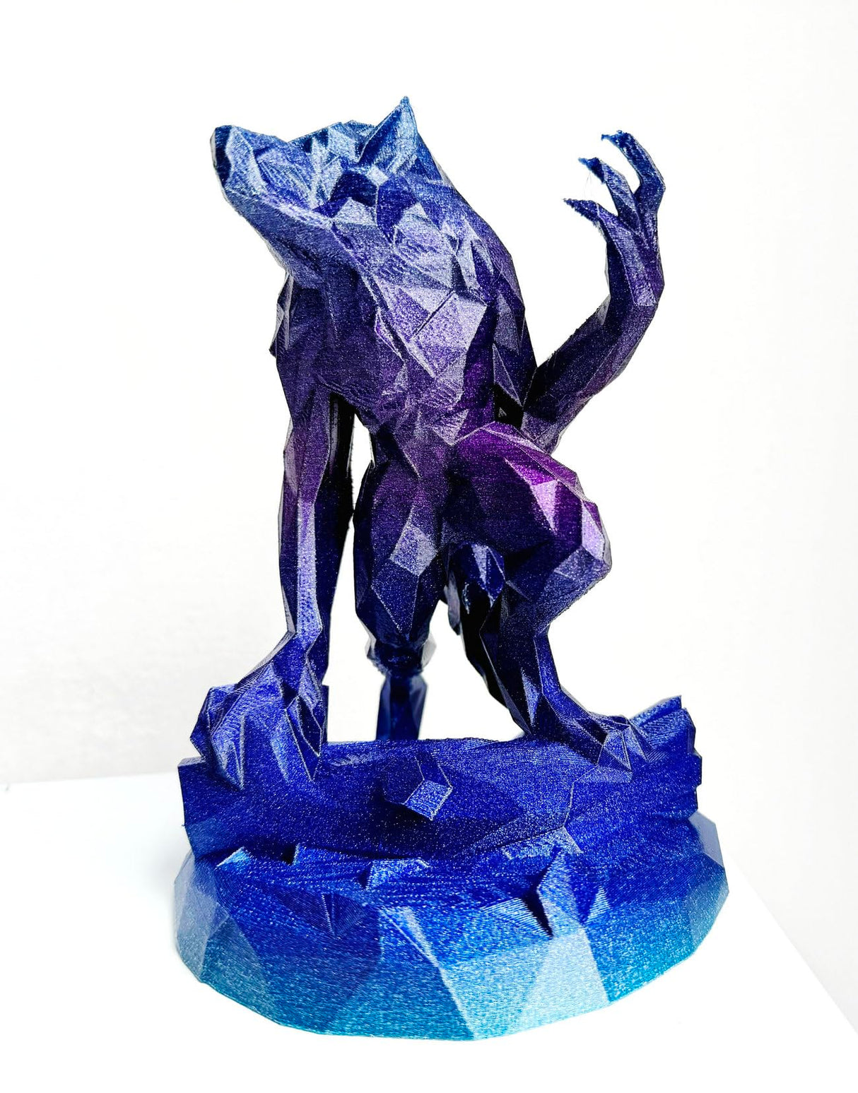 Stronghero3D PETG 3D Printer Filament 1.75mm,Multicolor,Chameleon,Color Change with Light and Angle,1kg(2.2lbs) Accuracy +/-0.05mm for ender3 Cr10 Stronghero3D