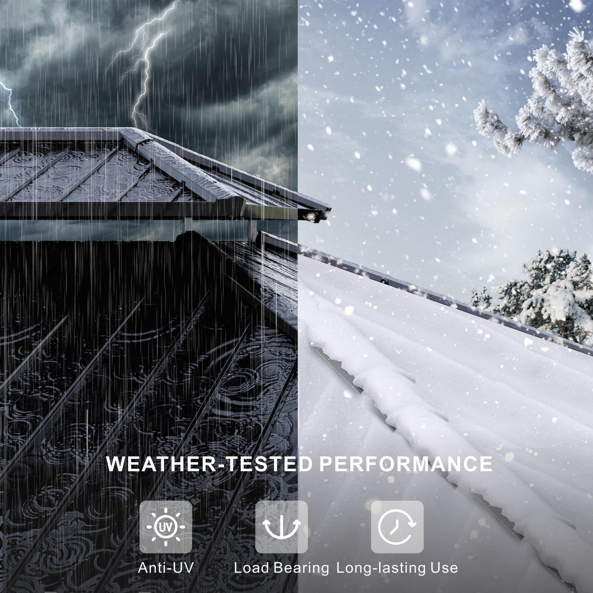 SOLUMIA 10’x12’ Hardtop Gazebo, Galvanized Steel Double Roof Canopy with Aluminum Frame, Outdoor Pavilion with Nettings and Curtains SOLUMIA