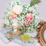 LYLYFAN Babys Breath Artificial Flowers,6 Pcs Gypsophila Real Touch Flowers for Wedding Party Home Garden Decoration LYLYFAN
