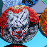 8 PCS Halloween Diamond Art Coasters Kits, Diamond Painting Coasters with Holder Set of 8, DIY Drink Coasters Art Crafts Supplies for Adults Cup Mat for Home Decor House Warming Gifts Non-Slip YSUNETER