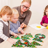 Pasimy 48 Pcs Christmas Crafts Kit for Kids - DIY Tree Ornaments Make Your Own Craft Set for Ages 3-12 Pasimy