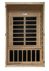 Maxxus Saunas Maxxus Santiago 2-Person Low EMF (Under 8MG) FAR Infrared Sauna, Curb Side Delivery Maxxus Saunas