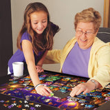 TangComplete - Owl Family Puzzle for Adults 1000 Pieces, Jigsaw Puzzles for Adults 1000 Piece, Puzzle for Adults, Adults Challenging Game Toys, Impossible Puzzle, Family Decoration Puzzle TangComplete