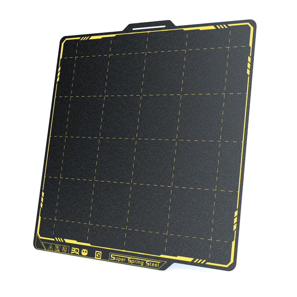 BIGTREETECH SSS Double-Sided Panda Spring Steel Build Plate Compatible with Bambu-Lab X1C/X1E/P1P/P1S/A1 3D Printer, 258x258MM(10.16x10.16in) Ultra-Flexible Sheet Removable Surface Platform (Black) BIGTREETECH