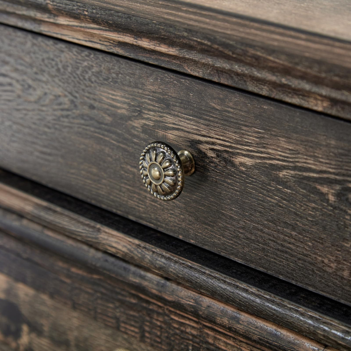 Yechen Farmhouse 9 Drawer Dresser for Bedroom - 47" Wide Modern Chest of Drawers, Rustic Thickened Wooden Dressers, Dressers Organizer for Living Room, Bedroom, Hallway Yechen