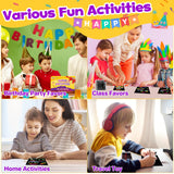 FUNNYB&G Rainbow Scratch Art Party Favors for Kids：288 PCS Scratch Paper Art Craft Kit Girls Boys Back To School Gifts for Kids Students Bulk Birthday Classroom Prizes Goodie Bags Stuffers Mini Notes FUNNYB&G