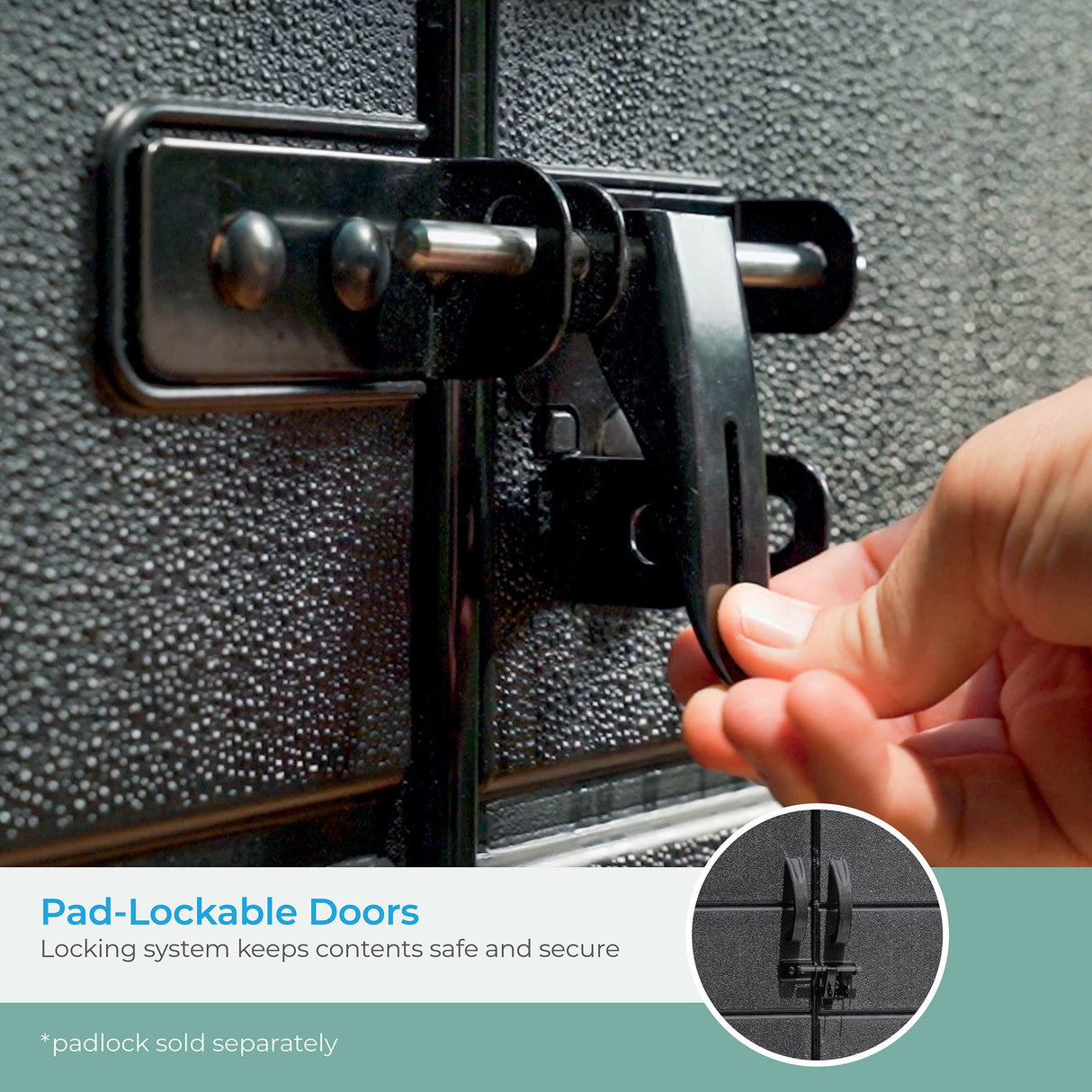 Suncast BMS7780 Modernist Shed, Peppercorn Suncast