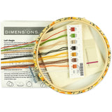 Dimensions Birdie Teacup Counted Cross Stitch Kit for Beginners, 6" Diameter, Multicolor 5 Piece Dimensions