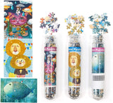 3 Pack Mini Animal Jigsaw Puzzles 150 Pieces for Adults Small Jigsaw Puzzle 6 x 4 Inches House Entertainment Toys Home Decor Puzzles wifreo