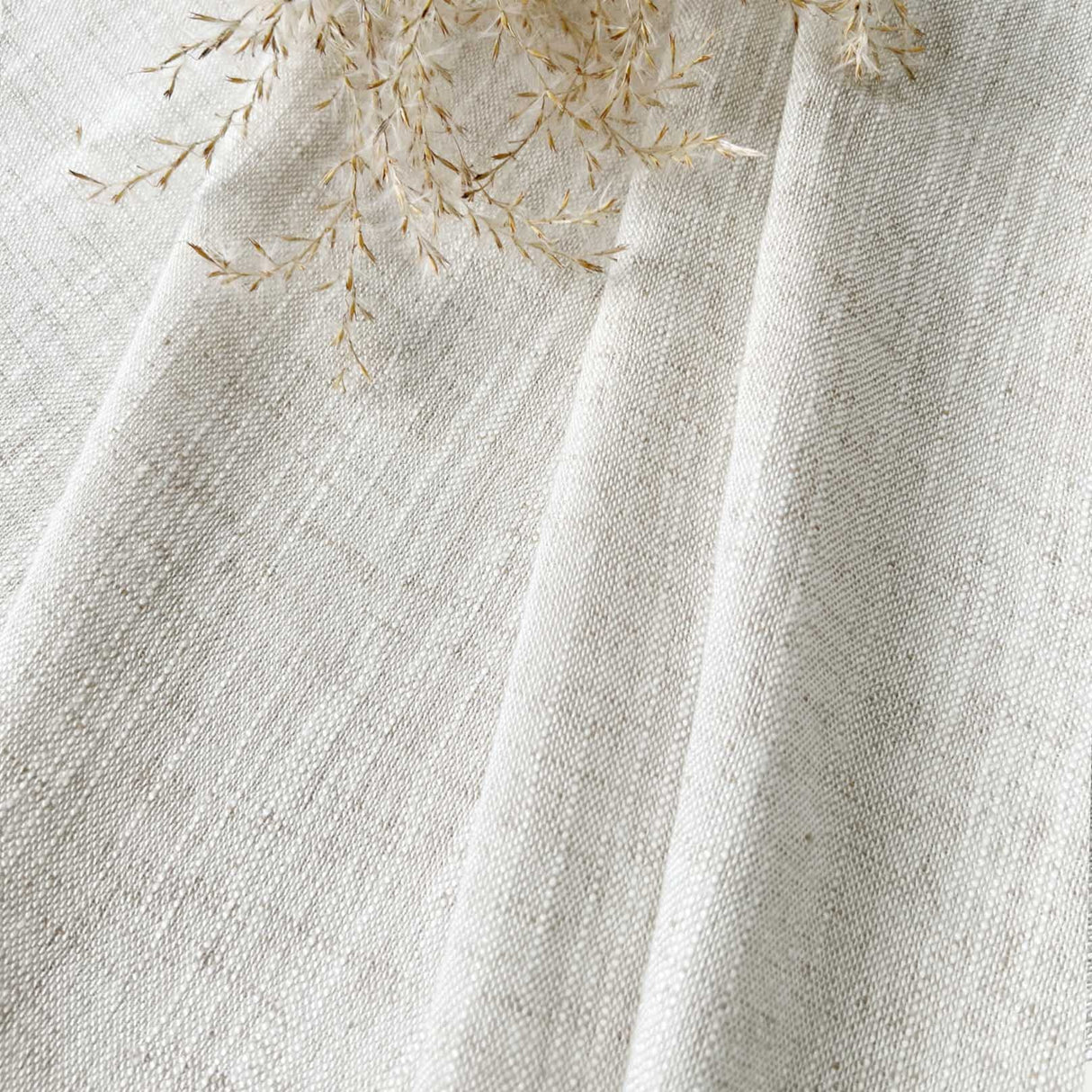 Kitchen Valances for Windows Modern Farmhouse Cotton Linen Valance Curtains Topper Country Rustic Bathroom Small Window Treatment Bohemian Decor (54x18 inch, Natural) Oindec