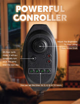 GODONLIF Candle Warmer Lamp with Timer Dimmable, Adjustable Height, House Warming Gifts New Home Room Decor, Birthday Gifts for Women Mom, Wax Warmer Lamp for Jar Candles with 2 Bulbs GODONLIF