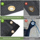 Keten 70% Garden Shade Cloth, 20x20FT HDPE Mesh Tarp with Upgraded Grommets, UV-Resistant Outdoor Sun Shades for Greenhouse, Garden, Patio Plants, Pergola Keten