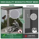 ketive Cat Catio, Expandable Window Box Enclosure for Indoor Cats, Comfortable Wooden Small Pet Perch House Hammock, All-Weather, Keep Bugs Insects Out ketive