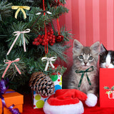 40 Rolls Christmas Thin Ribbon 80 Yard Grosgrain Snowflake Holiday Christmas Tree Gift Wrapping Ribbon Soft Crafts Xmas Polyester Satin Hair Bow Clip Accessory for Xmas DIY Craft Decor Syhood