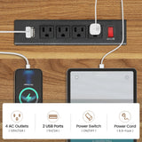 Itaar 70.9" Executive Desk, Large Computer Desk with Drawers and Lateral File Cabinet, Office Desk with Removable Shelves, Business Furniture Desk Workstation for Home Office, Brown2133 Itaar