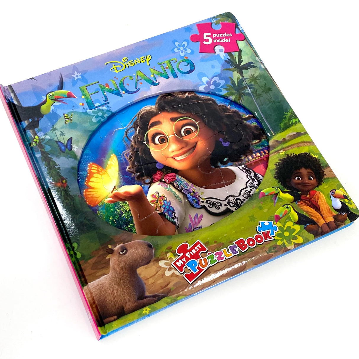 Disney Encanto My First Puzzle Book - Jigsaw Puzzles for kids, 10-page board book, 5 puzzles to enjoy Phidal