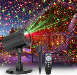 Christmas Projector Lights Outdoor, BLOFUN Red and Green Starlight Projection Light, 3 Modes with Remote Control, Halloween, Christmas, Party, New Year Decoration Waterproof and Frostproof BLOFUN