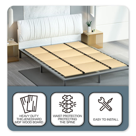 Yarfyk Folding Bed Support, Queen Size Board, 60" x 48" Yarfyk