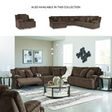 Signature Design by Ashley Top Tier Contemporary Manual Rocker Recliner, Dark Brown Signature Design by Ashley