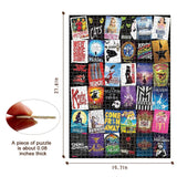 1000 Pieces of Jigsaw Puzzles Custom Broadway Musical Theater Jigsaw Puzzle for Adults and Teens Over 12 Years Old Large Size Ideal Relaxation Decompression Meditation Gift 27.6x19.7 Inches BAIMAN