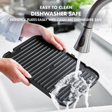 GreenPan Electric Indoor Stainless Steel 6-in-1 Contact Grill and Griddle, Healthy Ceramic Nonstick, Dishwasher Safe Reversible Plates, PFAS-Free GreenPan