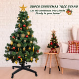 Chitidr Rolling Christmas Tree Stand for up to 9.8 Feet Tall Adjustable Artificial Fake Tree Stand Base with Casters Holder for Xmas Home Decoration Fit Chitidr