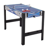 Triumph 13-in-1 Combo Game Table Includes Basketball, Table Tennis, Billiards, Push Hockey, Launch Football, Baseball, Tic-Tac-Toe, and Skee Bean Bag Toss Triumph Sports