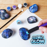 ArtSkills Rock Painting Kit with Geode, Mandala & Glow in The Dark Rock Painting, Arts and Crafts for Kids ArtSkills