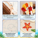 Punch Needle Kit for Beginners – Calf Punch Stitching Kit for Adults, DIY Needle Punch Kits for Art Crafts, Ideal for All Ages, Perfect for Festival Decorations & Gifts Generic
