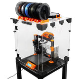3D SOURCERER Universal 3D Printer Enclosure 5mm Plexiglass Kit [540x540x620mm Inner Volume] | Compatible with PRUSA MK4/MK3/Creality Ender 3/5 Pro | Fits IKEA Lack | Cover for Constant Temperautre 3D SOURCERER