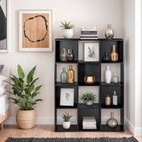12 Cube Storage Organizer, Storage Shelf Organizer Bookshelf with Open Back, Open Shelf Bookcase, Wood Cubby Closet Cabinet Display Unit with 6 Removable Back Panels for Living Room Bedroom, White JupiterForce
