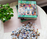 The Golden Girls Collage '80s Puzzle for Adults and Kids | 1000 Piece Jigsaw Puzzle Toy | Fun Interactive Brain Teaser for Family Game Night | 28 x 20 Inches Toynk
