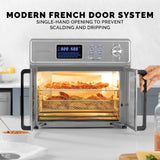 Kalorik MAXX® Digital Air Fryer Oven, 26 Quart, 10-in-1 Countertop Toaster Oven & Air Fryer Combo-21 Presets up to 500 degrees, Includes 9 Accessories & Cookbook Kalorik