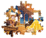 Clementoni Jigsaw Puzzle Disney The Belle and The Beast 1000 Pieces - Poster Included, Puzzle for Adults 14-99 Years, Gift for Men/Women, Disney Princess, Made in Italy, 39854 Clementoni