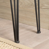 Christopher Knight Home Remington Firwood Faux Live Edge Console Table, Natural Christopher Knight Home