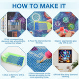 MEIYUDA Book Diamond Painting Kits for Adults, 5D Magic Book Diamond Art Kits for Beginners, DIY Gem Art Crystal Painting for Home Wall Decor and Present 12x12inch MEIYUDA