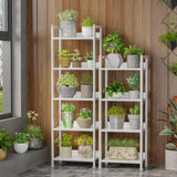 Furologee 5 Tier Bookshelf with Drawer, Tall Narrow Bookcase with Shelves, Wood and Metal Book Shelf Storage Organizer, Modern Display Standing Shelf Unit for Bedroom, Living Room, Office, White Furologee