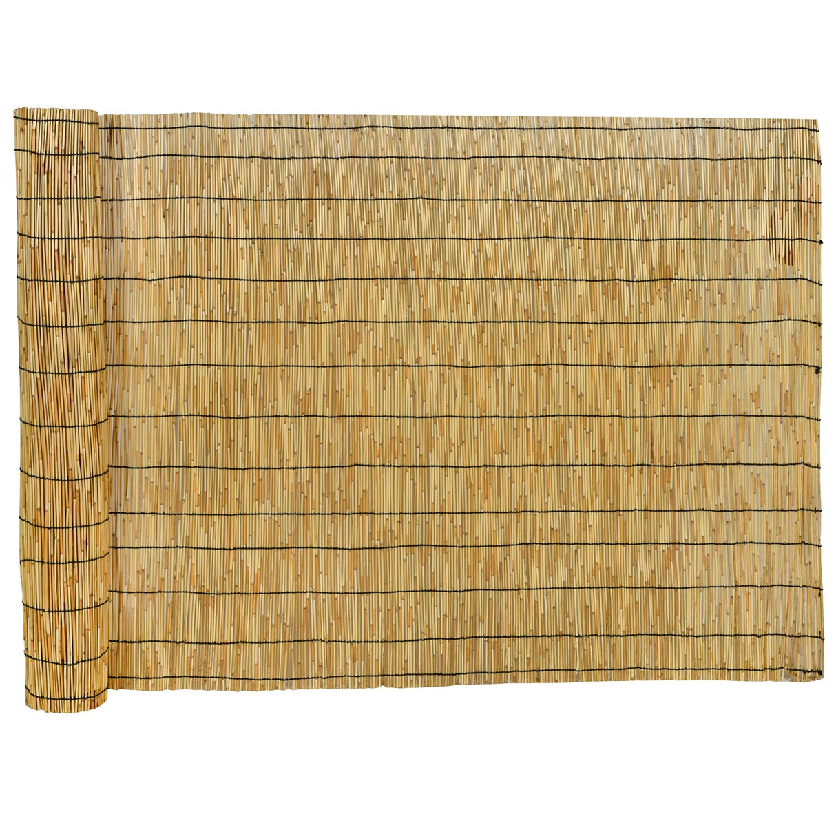 DearHouse Natural Reed Fencing, Eco-Friendly Reed Fence, 3.3 feet High x 13.3 feet Long, Reed Screen for Garden, Privacy DearHouse